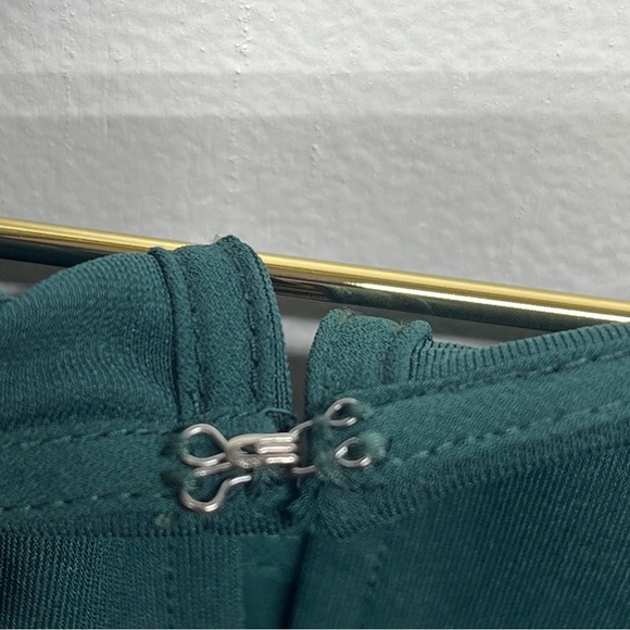 Ann Taylor Womens Blouse Shirt Green Short Sleeve Popover Lace Size Small - Picture 9 of 11